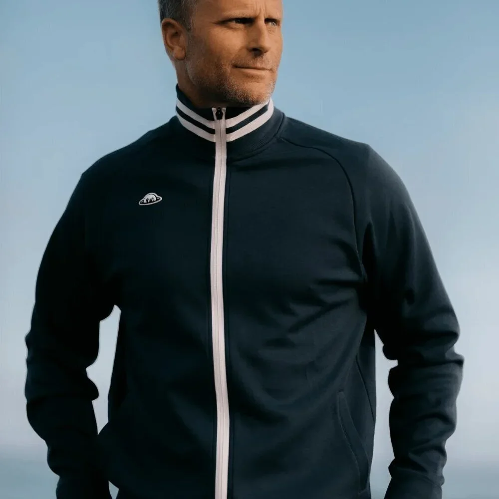 Radmor Chappie Golf Jacket in Navy / Snow White Color - Men's Sz. Med. -  EUC